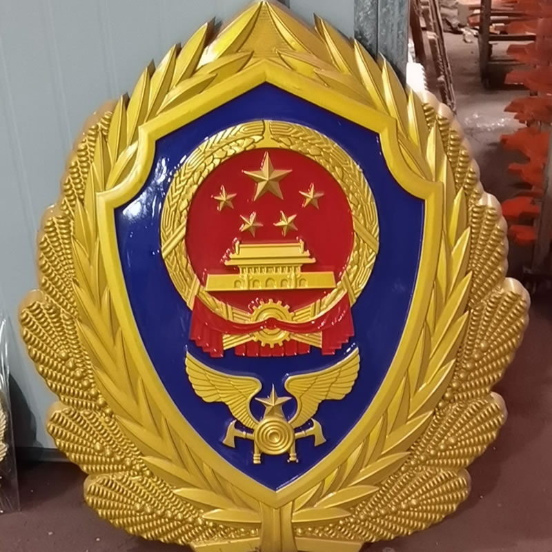警徽制作中的常见技术和工艺有哪些